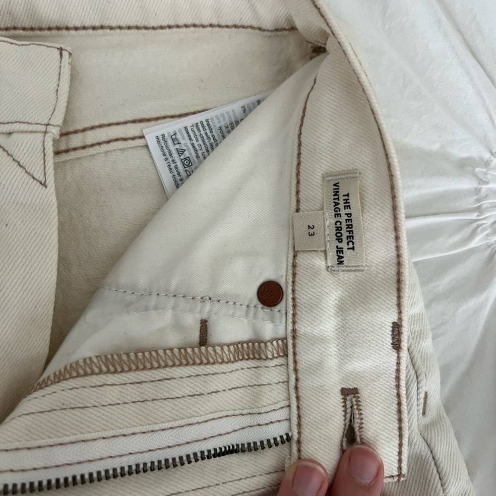 MADEWELL PERFECT VINTAGE CROP JEAN - Picture 2 of 5